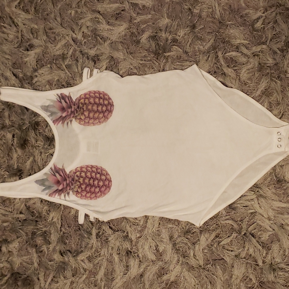 Pink bodysuit